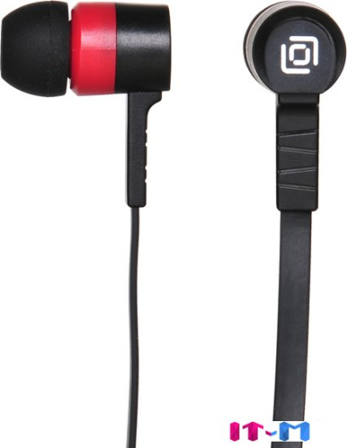 Наушники Oklick HP-S-220 (красный/черный) фото 2