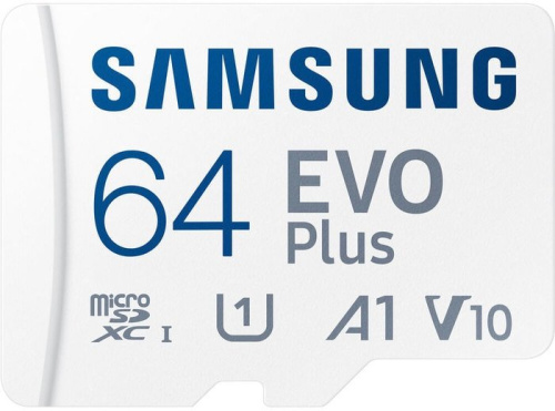Карта памяти Samsung EVO Plus 2021 microSDXC 64GB (с адаптером) фото 4