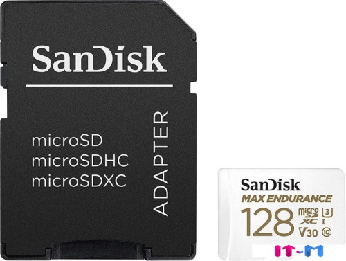 Карта памяти SanDisk microSDXC SDSQQVR-128G-GN6IA 128GB (с адаптером) фото 5