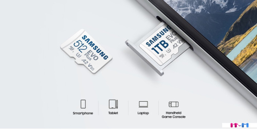 Карта памяти Samsung EVO Plus 2024 microSDXC 64GB (с адаптером) фото 4