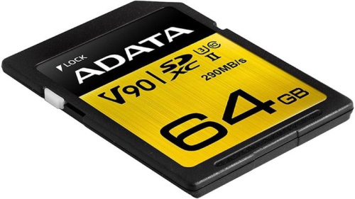 Карта памяти A-Data Premier ONE ASDX64GUII3CL10-C SDXC 64GB фото 2