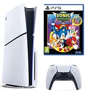 Игровая приставка Sony PlayStation 5 Slim + Sonic Origins Plus