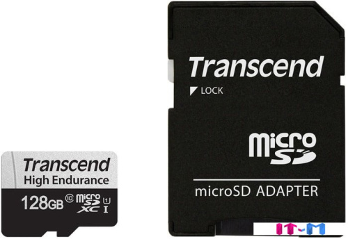 Карта памяти Transcend microSDXC TS128GUSD350V 128GB (с адаптером) фото 4