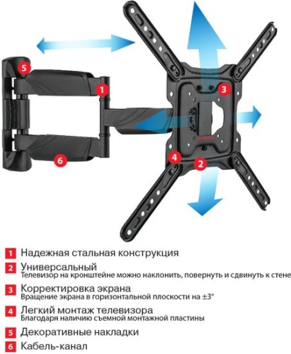 Кронштейн Arm Media COBRA-40 фото 5