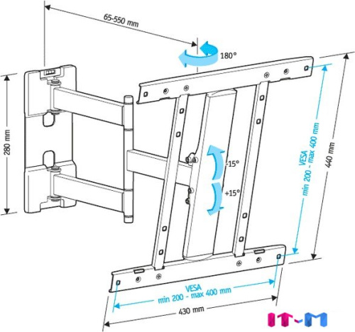 Кронштейн Holder LCD-SU4601 фото 5