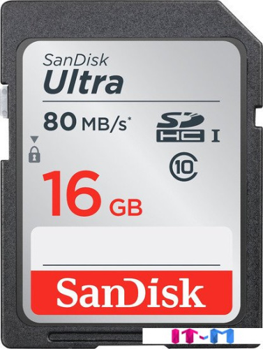 Карта памяти SanDisk SDHC (Class 10) 16GB [SDSDUNC-016G-GN6IN] фото 2