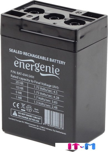 Аккумулятор для ИБП Gembird BAT-6V4.5AH фото 2