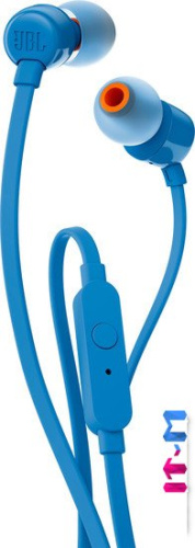 Наушники JBL T110 (синий) фото 4