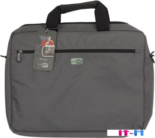 Сумка для ноутбука PC Pet 15.6" Grey (PCP-A1415GY) фото 2