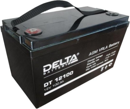 Аккумулятор для ИБП Delta DT 12100 (12В/100 А·ч)