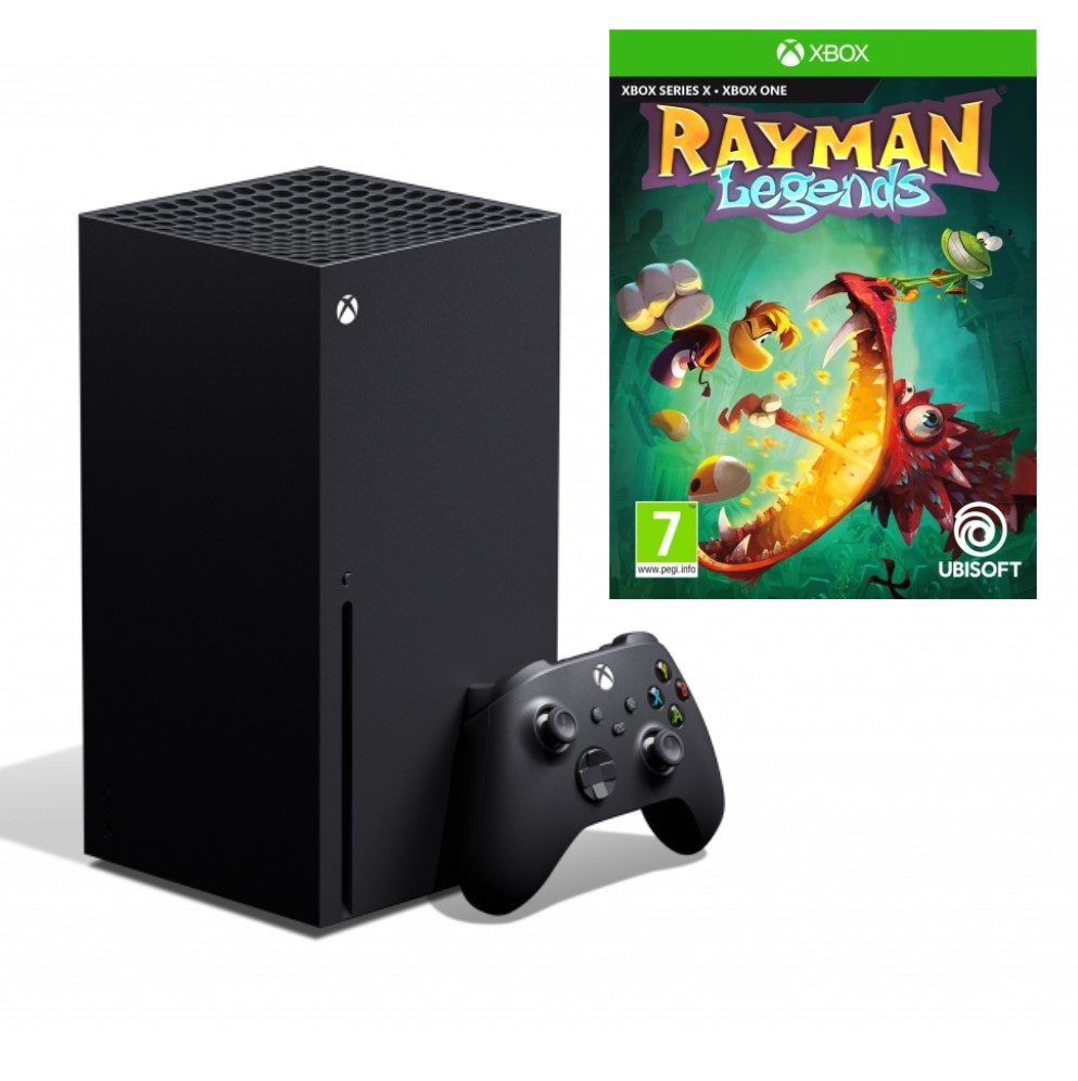 Игровая приставка Microsoft Xbox Series X + Rayman Legends (цифровая ...