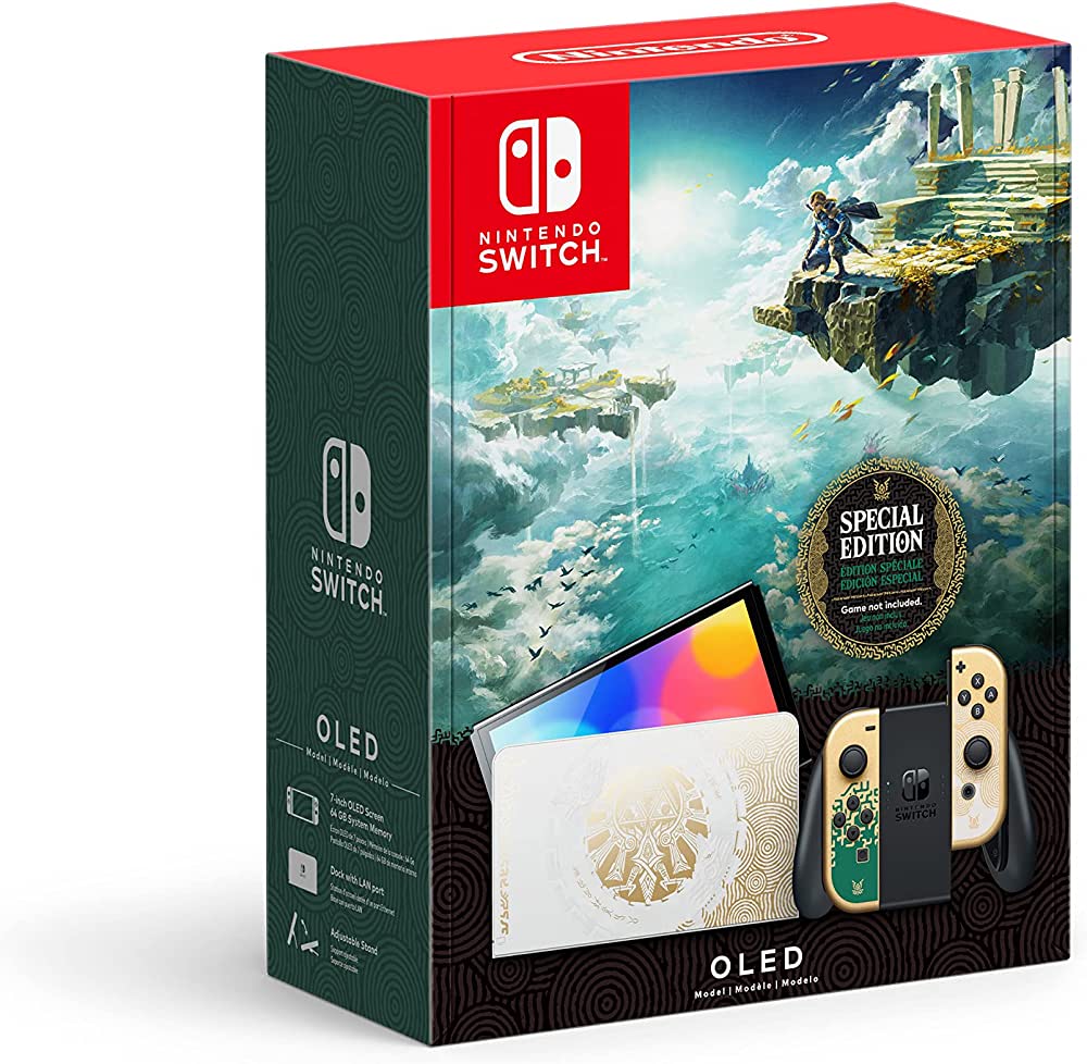 Nintendo Switch OLED The Legend of Zelda: Tears of the Kingdom Edition -  купить в Минске, доставка по Беларуси, рассрочка.