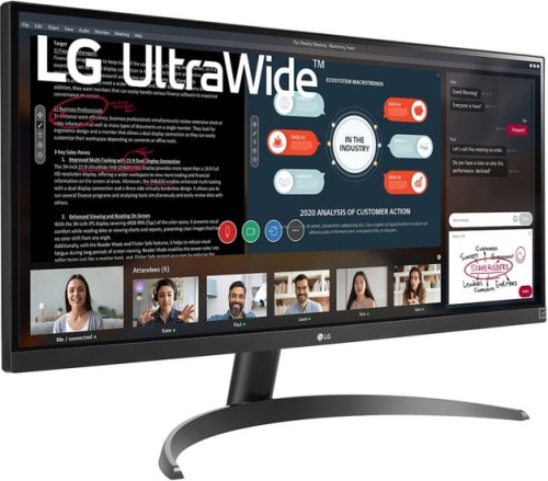 Монитор LG UltraWide 29WP500-B фото 3