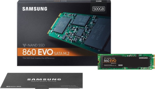 SSD Samsung 860 Evo 500GB MZ-N6E500 фото 2