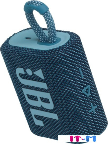Беспроводная колонка JBL Go 3 (синий) фото 3