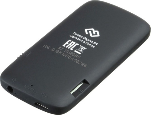 MP3 плеер Digma B4 8GB (черный) фото 4