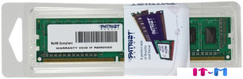 Оперативная память Patriot Signature 8GB DDR3 PC3-12800 (PSD38G16002) фото 3