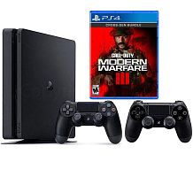 Sony PlayStation 4 Slim 1TB + Call of Duty: Modern Warfare III 2 геймпада