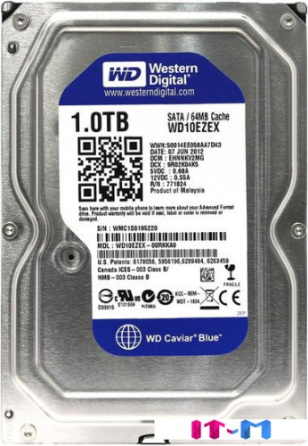 Жесткий диск WD Caviar Blue 1TB (WD10EZEX) фото 2