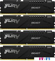 Оперативная память Kingston FURY Beast 4x16ГБ DDR5 6000 МГц KF560C40BBK4-64