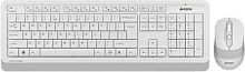 Клавиатура + мышь A4Tech Fstyler FG1010 (белый/серый)