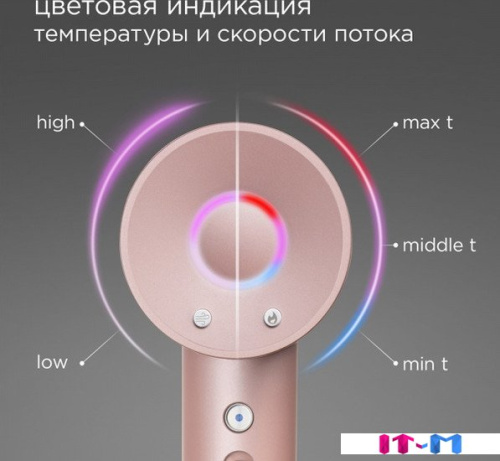 Фен Redmond HD1701 (розовый) фото 2