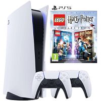 Игровая приставка Sony PlayStation 5 + LEGO Harry Potter Collection 2 геймпада