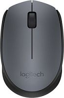 Мышь Logitech M170 Wireless Mouse Gray/Black [910-004642]