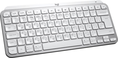 Клавиатура Logitech MX Keys Mini (светло-серый) фото 3
