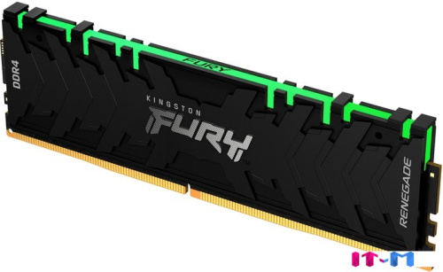 Оперативная память Kingston FURY Renegade RGB 2x8GB DDR4 PC4-25600 KF432C16RBAK2/16 фото 3