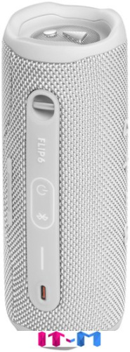 Беспроводная колонка JBL Flip 6 (белый) фото 2