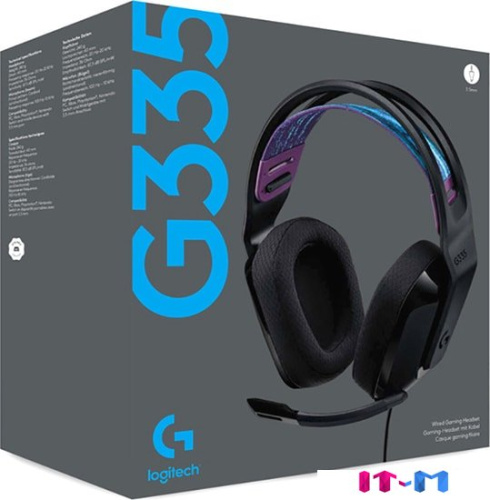 Наушники Logitech G335 (черный) фото 5