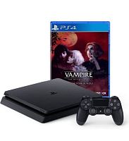 Sony PlayStation 4 Slim 1TB + Vampire: The Masquerade - Coteries of New York + Shadows of New York
