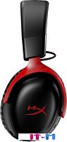 Наушники HyperX Cloud III Wireless (черный/красный)