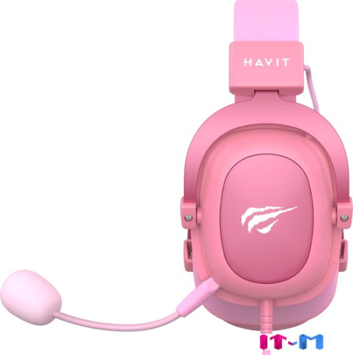 Наушники Havit Gamenote H2002d (розовый) фото 5