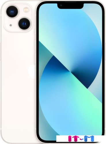 Смартфон Apple iPhone 13 128GB (сияющая звезда) фото 3