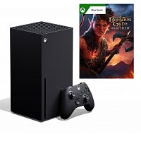 Игровая приставка Microsoft Xbox Series X + Baldur's Gate 3. Deluxe Edition (цифровая версия)