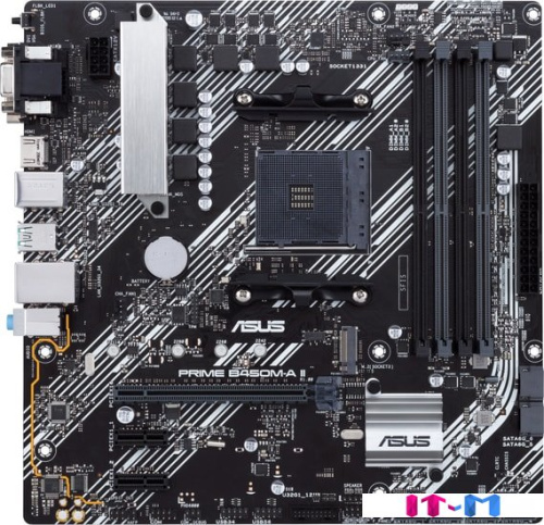 Материнская плата ASUS Prime B450M-A II фото 2