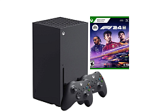 Игровая приставка Microsoft Xbox Series X + F1 24 (2024) цифровая версия 2 геймпада