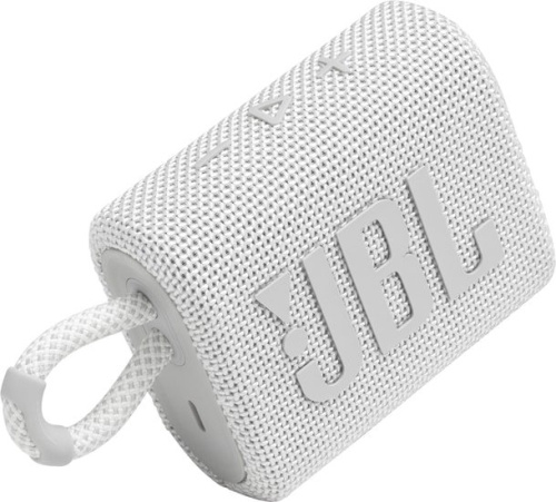 Беспроводная колонка JBL Go 3 (белый) фото 3