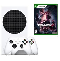 Игровая приставка Microsoft Xbox Series S + Tekken 8 2 геймпада