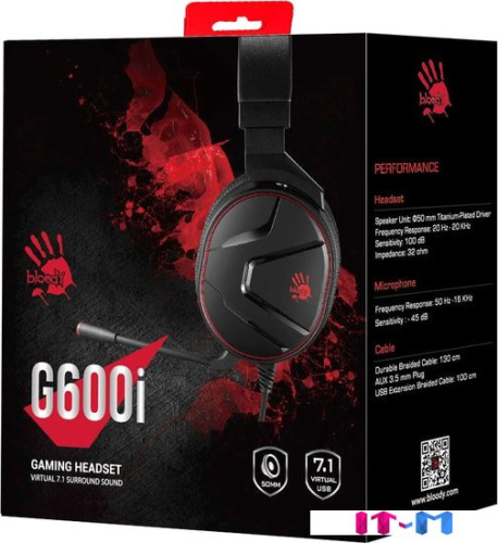 Наушники A4Tech Bloody G600i фото 5