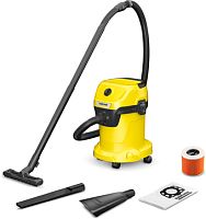 Пылесос Karcher WD 3 V-17/4/35 + Nozzles 1.628-124.0