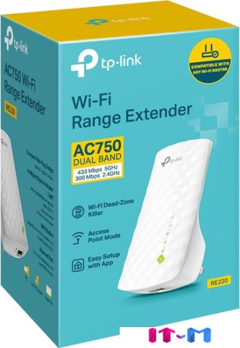 Усилитель Wi-Fi TP-Link RE220 фото 4