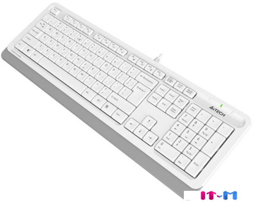 Клавиатура A4Tech Fstyler FK10 (белый/серый) фото 5