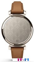 Умные часы Garmin Lily 2 Classic (кремовое золото/коричневый)
