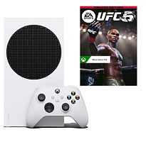 Игровая приставка Microsoft Xbox Series S + UFC 5 Deluxe Edition