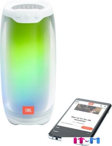 Беспроводная колонка JBL Pulse 4 (белый) фото 5