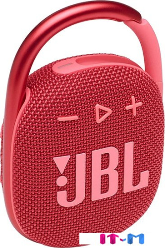 Беспроводная колонка JBL Clip 4 (красный) фото 2