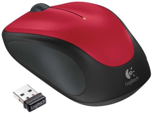 Мышь Logitech M235 Wireless Mouse (красный) [910-002496] фото 2